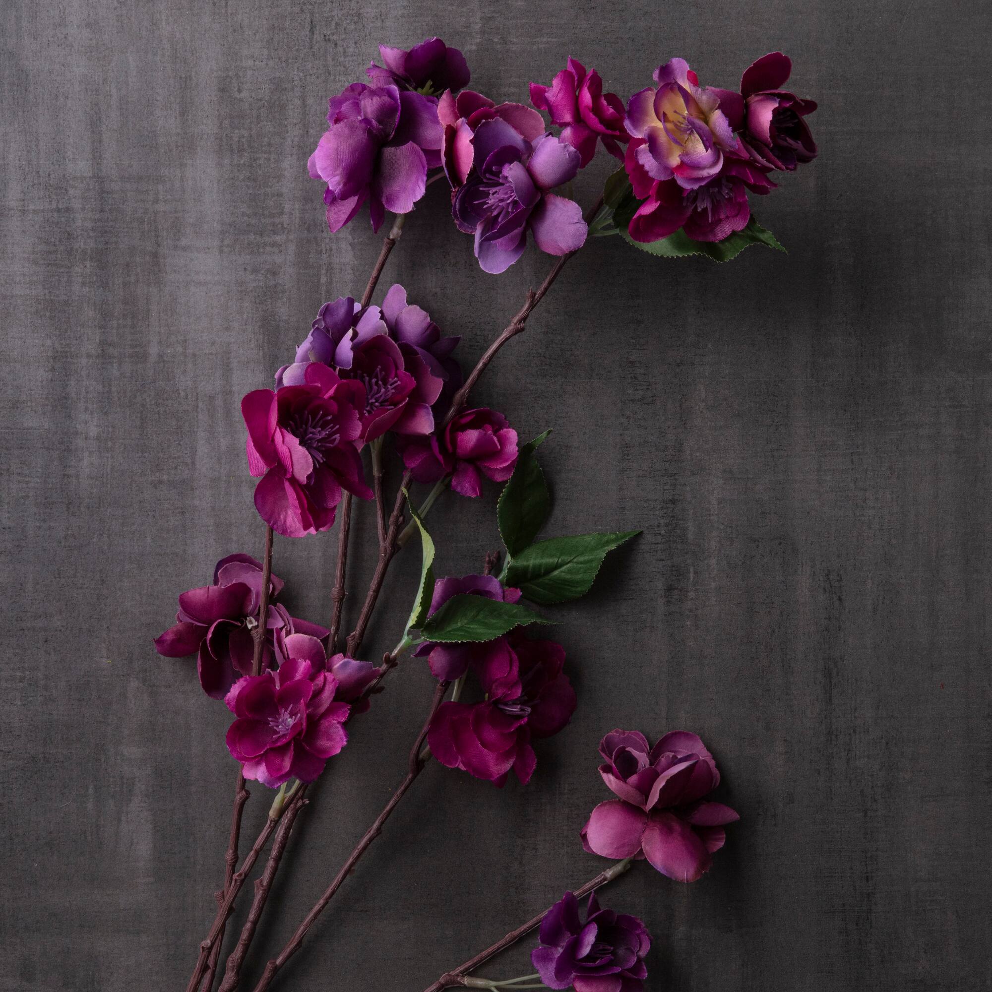 Purple Apple Blossom Branch Stem by Ashland®
